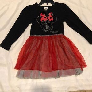 Girls size 5 Disney Minnie Mouse dress